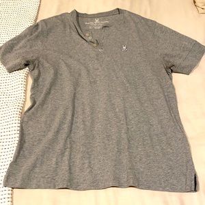 Grey Mems Psycho Bunny t shirt